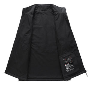 <span class=keywords><strong>Chaleco</strong></span> Térmico Inteligente Cortavientos Casual de Invierno para Hombre con Cierre de Cremallera, 9 Zonas de Calefacción, Calentador Corporal Térmico - Product Image 4