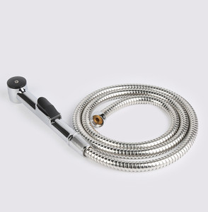 Портативный <span class=keywords><strong>ABS</strong></span> shattaf с хромированным душевым распылителем shattaf - Product Image 2