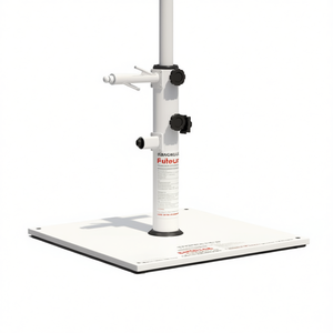 Futour Adjustable Armrests White Steel <b>Base</b> Patio <b>Umbrella</b> <b>Stand</b> Outdoor Furniture - Product Image 1