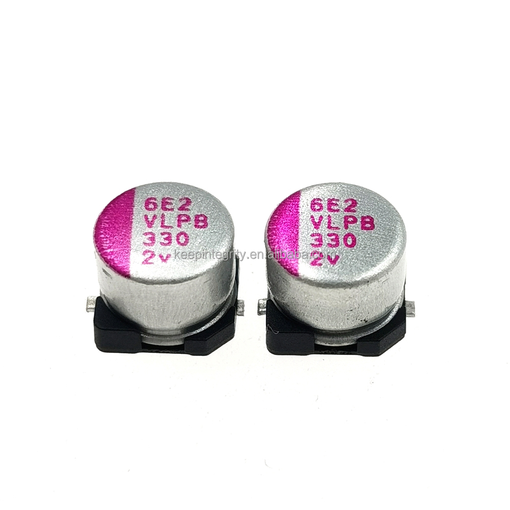 5 Pezzi Condensatori Assiali PAN PEOPLE 330uF 25V - Alluminio Elettrolitico ±20% Diametro 25mm (sostituisce 16V, 10V, 6.3V)