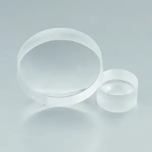 Harga pabrik lensa Biconcave silika menyatu optik untuk Laser Solid-state YAG 1064nm cermin optik bulat cekung ganda