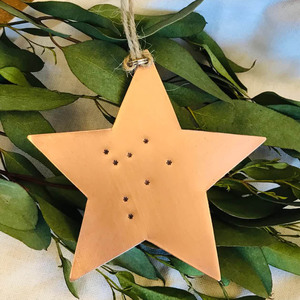 Étoile de couleur argent suspendue de Noël pour ornement de Noël Best Seller - Product Image 5