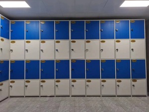 4 cửa/cột 3-5 cột một đơn vị với quần áo Rod và kệ Divider PVC & ABS nhựa Locker cho hồ bơi hoặc Spa - Product Image 5