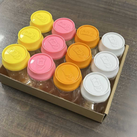 Bouteilles de boisson de cylindre de coca avec bouchon à vis Bouteilles de canettes en plastique PET écologiques de 250ml