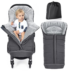 Saco de Dormir Impermeable Universal para Cochecito con Manta para Pies Adicional para Niños Pequeños - Product Image 2