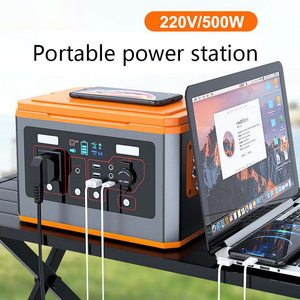 Generador Solar de Emergencia para Exteriores y Hogar, Fuente de Alimentación Portátil de 500w 1000w - Product Image 2