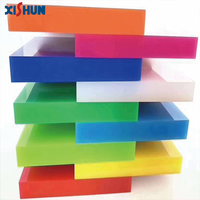 Xishun 2mm 3mm 4mm 5mm 6mm 10mm feuilles acryliques coulées en gros PMMA couleur plexiglas feuille acrylique pour la découpe laser