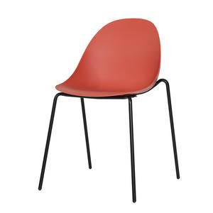 Motel 6 Durable Nordic Plastic Dining <strong>Chair</strong> For Hotel Rooms Home Office &amp; Bedroom Use - Product Image 3