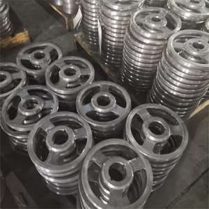 Suministro Directo de Fábrica, OEM, Poleas de Hierro Fundido Gris Personalizables, Múltiples Ranuras, Tratamiento de Fosfatado - Product Image 6