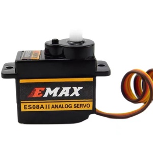 ¡Oferta! Servo digital EMAX ES08MAII de 8g con engranajes metálicos rojos, 0.8kg-cm de torque, última velocidad para coches RC, barcos, helicópteros, aviones y robots. - Product Image 2