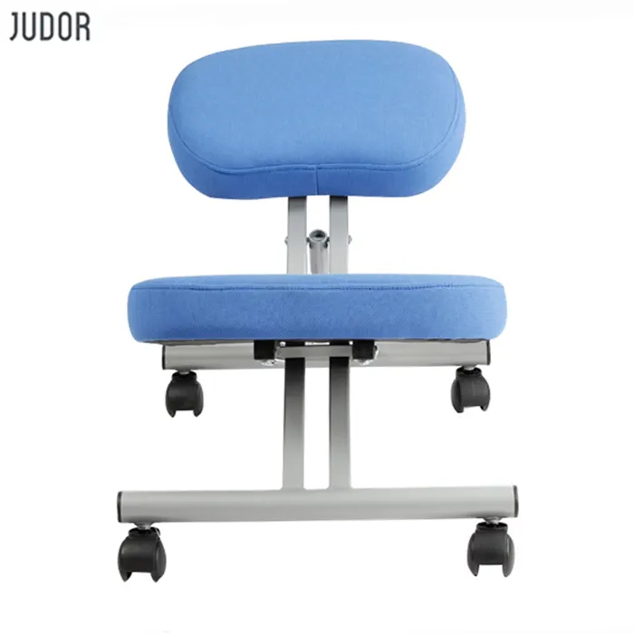 Yinjudor — chaise à genoux ergonomique en tissu, tabouret réglable, coussins confortables, épais, pour la maison et le bureau