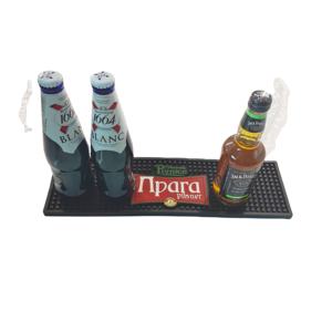 New Arrival Custom Rectangle PVC Mat Non Slip Waterproof Durable Multi Purpose Kitchen <b>Bar</b> Counter Protector Mat - Product Image 1