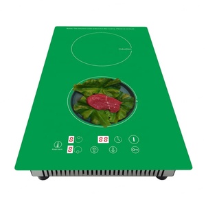 LINFENG OEM - Cocina Eléctrica Portátil Colorida con Certificación ETL, 2400 W, 2 Hornillas de Inducción - Product Image 1