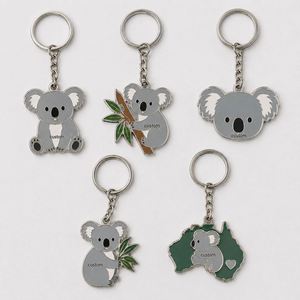 Porte-clés Koala Personnalisés en Gros de Haute Qualité – Animaux Australiens Mignons, Décoration Faune Sauvage, Souvenir de Voyage - Product Image 1