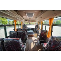 Mini autocar de luxe à moteur diesel 19 places