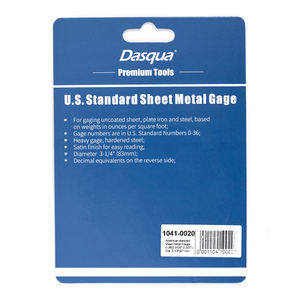 Dasque 0-36 मिमी स्टेनलेस स्टील मानक तार गेज शीट धातु गेज मापने उपकरण कैलिडोर डी एल्मब्रे वाई लैमिना - Product Image 2