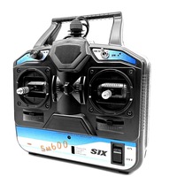 Simulador de Vuelo RC SM600 CAAC, Controlador de Simulador de Drones USB de 6 Canales para Drones FPV, Control Remoto de Ala Fija, Manillar de Entrenamiento