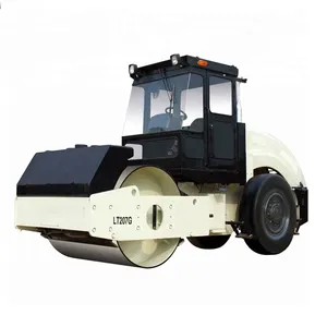 Road Construction Machinery 7 ton LT207G Double Drum Vibratory Road Roller Mini Roller in Stock