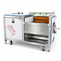 Automatische borstelrolwasmachine |   Groentewasser |   Fruitreiniger |   Voedselverwerkingsapparatuur