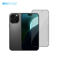 Protection d'écran incurvée 3D anti-espion en verre trempé OEM MINI 20 pour iPhone 16, 17, 18 Pro, 18 Pro Max – Vente directe usine