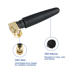 Tăng cao 3dBi dọc tiêu đa hướng Antenna cho <span class=keywords><strong>Router</strong></span> hiệu suất cao wifi không dây Card mạng usrouter - Product Image 2
