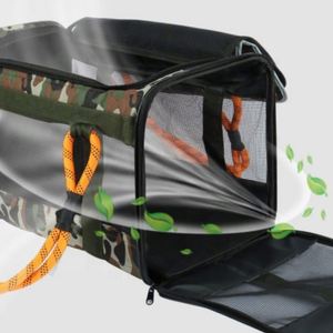 Taşınabilir kamuflaj Oxford bez yumuşak evcil hayvan taşıyıcı yumuşak taraflı katlanabilir seyahat köpek taşıyıcı - Product Image 3