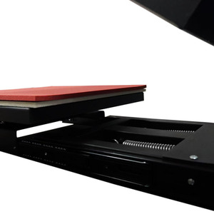 Hot Sale 38*38cm Digital Flat Retractable Heat Press Machine Manual T-<b>shirt</b> Clothing Transfer Equipment TM22138 High Power Heati - Product Image 2