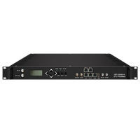 Processeur DTV tout-en-un HZY-3536S-N avec 8/16/24 entrées tuner, encodeur H.265 H.264, sortie RF IP DVB-C T ATSC ISDB-T pour la télévision de diffusion