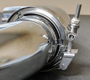 Collier de serrage universel en acier inoxydable 304 de 3 pouces pour tuyau d'échappement, type <span class=keywords><strong>V</strong></span>-<span class=keywords><strong>Band</strong></span>, pour polissage haute performance - Product Image 6