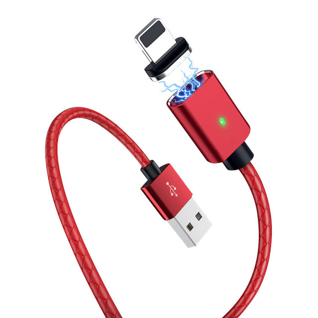 Jiale Newest Design Wholesale Fast Charging Strong Magnet Micro USB Type C 3A Power Data Cable