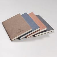 Carnet A5 A4 en cuir PU à couverture rigide avec fermeture élastique, journal ligné, marqueur à ruban, boucle pour stylo, impression de logo personnalisé, agenda
