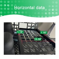 Étagère de rangement pour coffre de voiture, panneau de rangement Molle pour Nissan Patrol Y62 2010-2024 / Armada 2017-2024