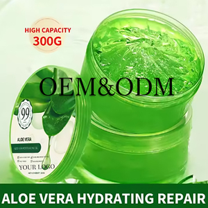 Crema Facial de <span class=keywords><strong>Gel</strong></span> de Aloe Vera Hidratante, Vegana, Orgánica, Libre de Crueldad Animal, para Todo Tipo de Piel - Antienvejecimiento, Reafirmante, Iluminadora - Product Image 5