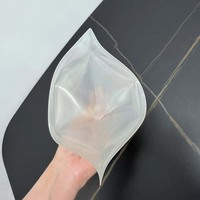 Sacs en plastique LDPE transparents à fond carré mat pour le stockage de shampooing d'huile de parfum 3ml 5ml 10ml 20ml masques faciaux d'échantillon de poche