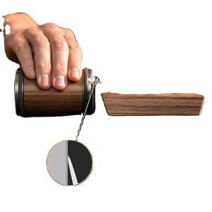 Aiguiseur de couteaux en noyer personnalisé - Support magnétique et options de double angle pour un affûtage précis - Product Image 4