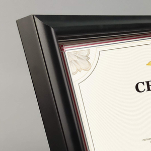 Chất lượng cao A4 giấy chứng nhận bằng tốt nghiệp khung tùy chỉnh Màu Đen Nâu Gỗ Thủ Công UV in ảnh tường Máy tính để bàn hiển thị bán buôn - Product Image 3