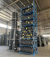 Étagère de stockage métallique démontable pour entrepôt frigorifique, logistique et empilage de palettes