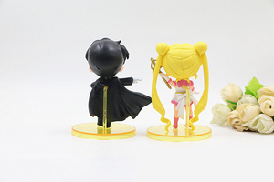 Figurine HESPER Pretty Soldier <span class=keywords><strong>Sailor</strong></span> <span class=keywords><strong>Moon</strong></span> Tsukino Usagi Figura PVC Anime Figure Catcher Gachapon Egg Box Game Prize Toy - Product Image 2