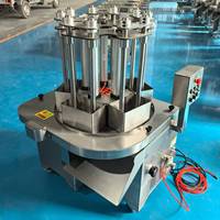 Machine de découpe horizontale automatique pneumatique XINAO pour viande, type steak, avec moteur 380V, pour la découpe de viande congelée, qualité alimentaire
