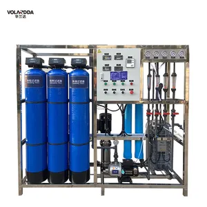 Fabricante de sistemas de purificación de agua potable Industrial 500l por hora Sistema de ósmosis inversa de agua salada