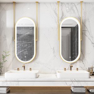 Miroir <span class=keywords><strong>de</strong></span> <span class=keywords><strong>salle</strong></span> <span class=keywords><strong>de</strong></span> <span class=keywords><strong>bain</strong></span> LED décoratif moderne et minimaliste avec barre <span class=keywords><strong>de</strong></span> <span class=keywords><strong>suspension</strong></span>, commande tactile, double ensemble pour coiffeuse, hôtel, <span class=keywords><strong>salle</strong></span> <span class=keywords><strong>de</strong></span> maquillage, maison - Product Image 1