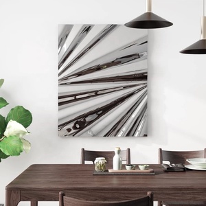 Modern Luxury Home Decor Handmade <strong>Metal</strong> <strong>Wall</strong> Sculpture Chrome <strong>Abstract</strong> 3D <strong>Wall</strong> Hanging <strong>Art</strong> Artwork Hotel Lobby Gold <strong>Metal</strong> <strong>Art</strong> - Product Image 4