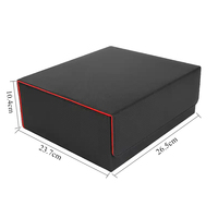 Boîtes de rangement en cuir personnalisées pour jeux de cartes et TCG, 1800+ unités, 29.1x24.1x10CM, MOQ 500 pièces, Marque Maxjoy, Logo et couleur personnalisables
