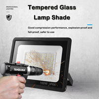 Projecteur à LED haute puissance IP66 50W 100W 200W 300W 400W Projecteur de stade Réflecteur d'éclairage extérieur