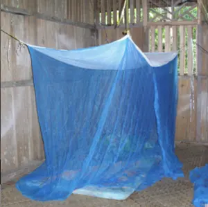 LLITNs Cowo Mongolia Afrika Serangga Nyamuk Mencegah Jaring Tempat Tidur Kanopi Kelambu Rumah Jaring Nyamuk