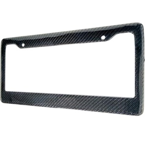 Cornice Porta <span class=keywords><strong>Targa</strong></span> in Fibra di Carbonio Americana con Tappi per Viti - Cornice Decorativa per <span class=keywords><strong>Targa</strong></span> <span class=keywords><strong>Auto</strong></span> - Product Image 5