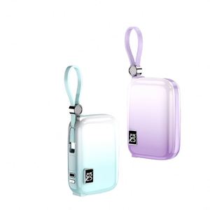 Batería Externa Delgada de 10000 mAh, Salida de 20 W, Cargador USB Tipo C con PD de 22.5 W, Carga Rápida Bidireccional, Acabado Super Espejo, Alta Portabilidad - Product Image 2
