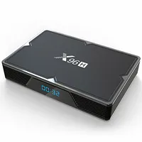 X96H Allwinner H603 Set Top Box 4K 2Gb 16Gb, Pemutar Media Streaming Cerdas 9.0 Tvbox Internet Ott 9 Android Tv Box