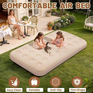 2-in-1 Inflatable <b>Air</b> Mattress <b>Sofa</b> Bed for Home Camping Outdoor - Product Image 6