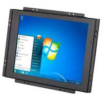 Monitor Multitáctil de 15.6 Pulgadas 4:3 con 10 Puntos Táctiles, Compatible con DVI, USB/VGA, Certificado por CE y FCC, con Windows/Linux, Nuevo para Uso Empresarial